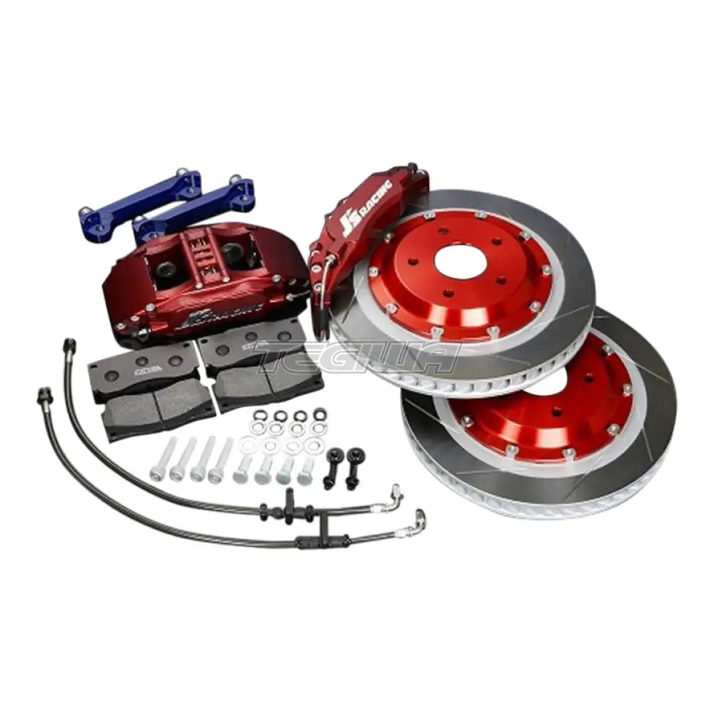 J Brake Rocker J's Racing Replacement Brake Rotor Kit with Bell Housing for 6POT Brak