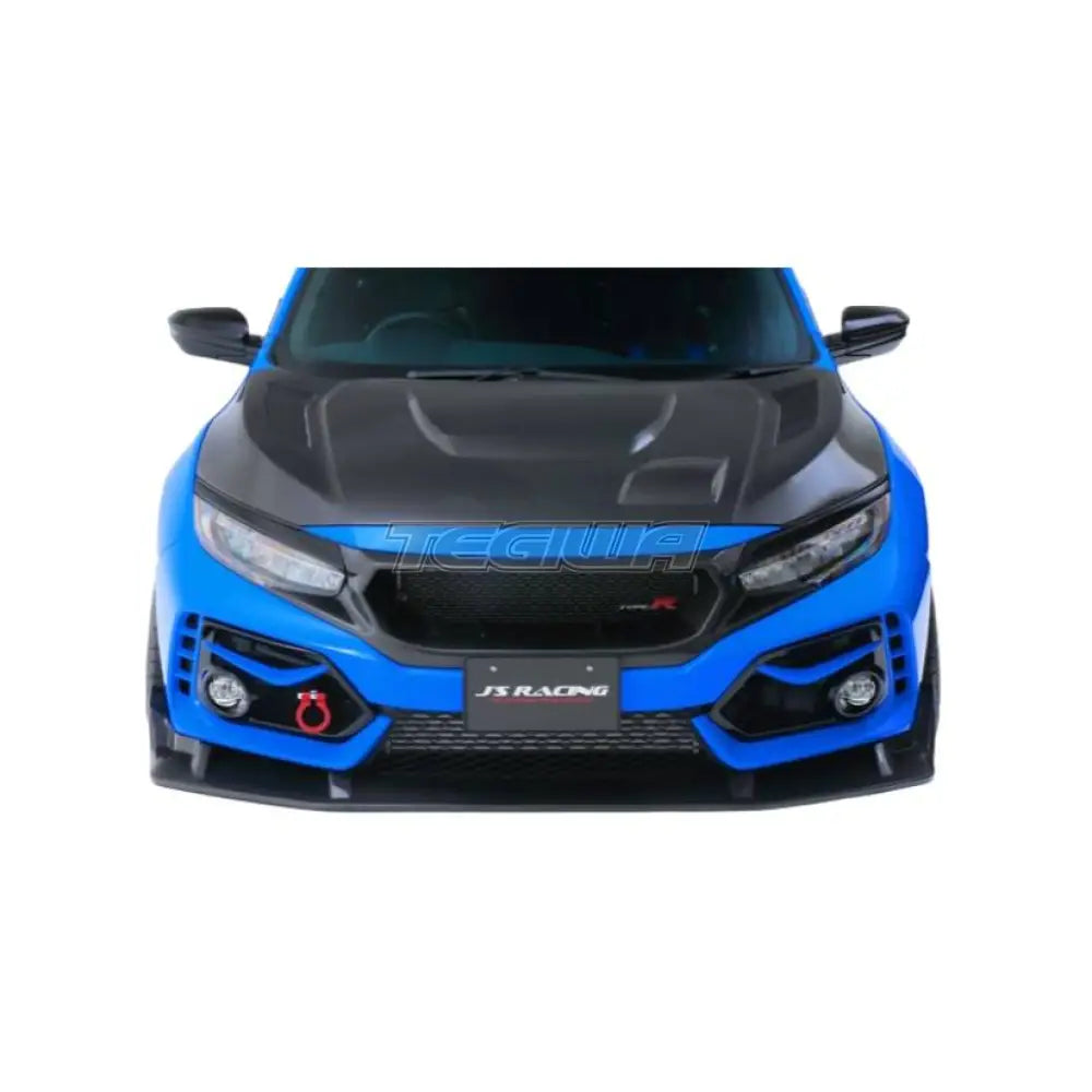 J’s Racing Type-S Frp Front Wing Spoiler Honda Civic Type-R Fk8 Spoilers