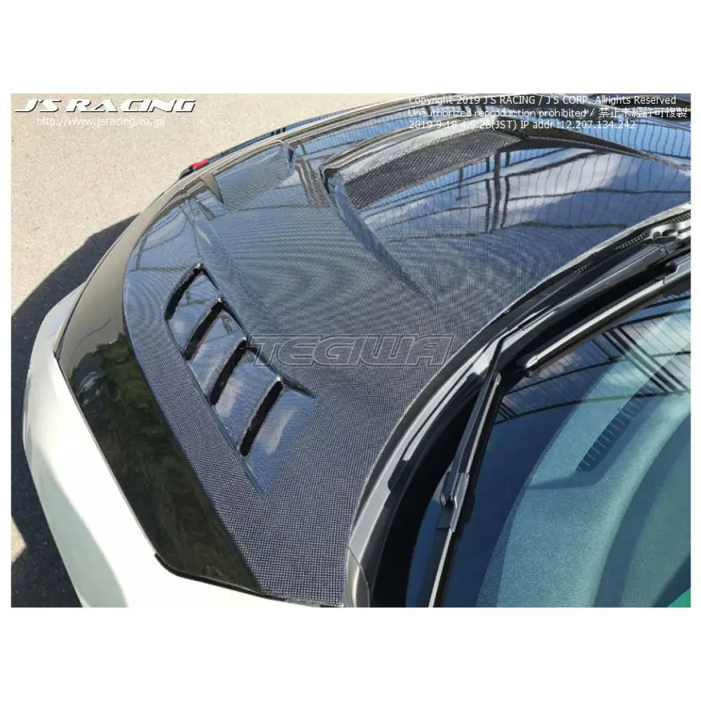 J's Racing Ventilated Hood Type-V Honda Civic FK8