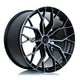 JUDD JSF1 Alloy Wheel 20x11 ET27 TO 50 5x112 Gloss Black Titanium Brushed 72.6mm CB Alloy Wheels