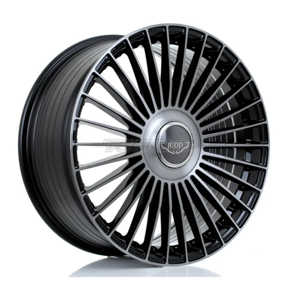 JUDD JSF9 Alloy Wheel 20x9 ET25 TO 50 5x108 Gloss Black Titanium Brushed 72.6mm CB Alloy Wheels