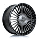 JUDD JSF9 Alloy Wheel 20x9 ET25 TO 50 5x130 Gloss Black Titanium Brushed 72.6mm CB Alloy Wheels