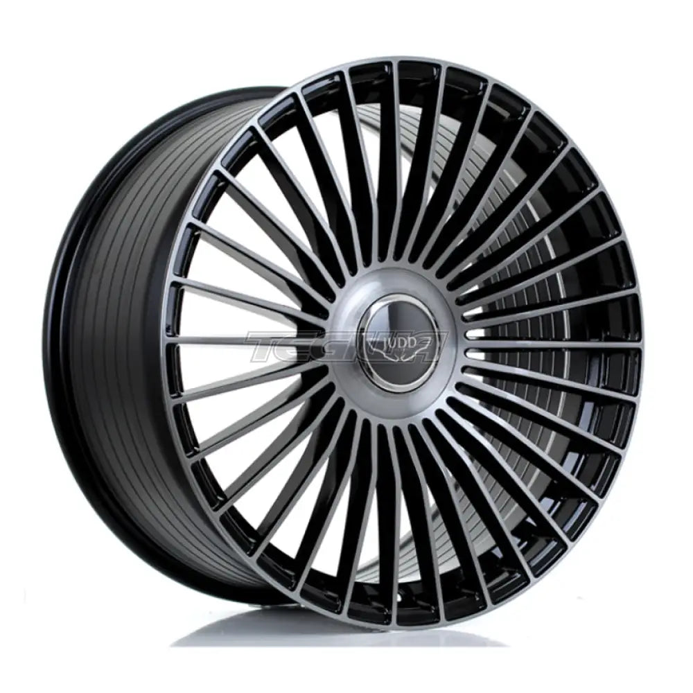 JUDD JSF9 Alloy Wheel 22x10.5 ET25 TO 45 5x115 Gloss Black Titanium Brushed 74.1mm CB Alloy Wheels