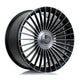 JUDD JSF9 Alloy Wheel 22x10.5 ET25 TO 45 5x118 Gloss Black Titanium Brushed 74.1mm CB Alloy Wheels