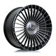 JUDD JSF9 Alloy Wheel 22x10.5 ET25 TO 45 5x130 Gloss Black Titanium Brushed 74.1mm CB Alloy Wheels
