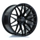 JUDD Model One Alloy Wheel 22x9 ET25 TO 50 5x108 Satin Black 72.6mm CB Alloy Wheels