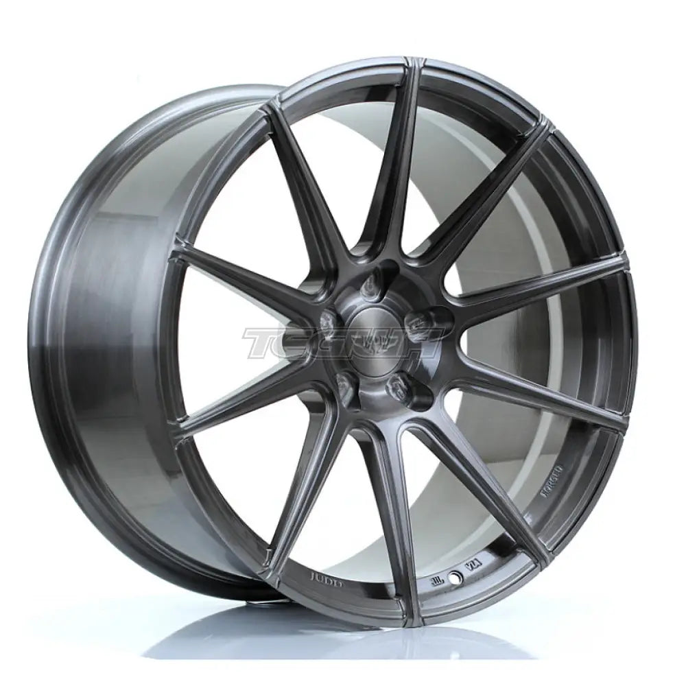 JUDD T311R Forged Alloy Wheel 20x10.5 ET20 TO 45 5x120 Hand Brushed Titanium 72.6mm CB Alloy Wheels