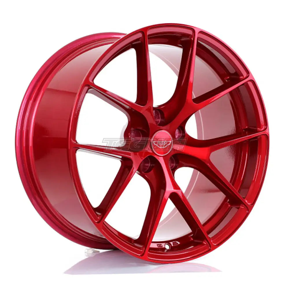 JUDD T325 Alloy Wheel 19x9.5 ET20 TO 42 5x108 Candy Red 72.6mm CB Alloy Wheels