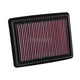 K&N Performance Panel Air Filter Honda Civic Type R FK2 15-17