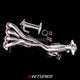K-Tuned 409 Series Race Header Honda Integra DC5 K20 K24 K20 - 304 Polished Stainless Steel Manifold & Headers