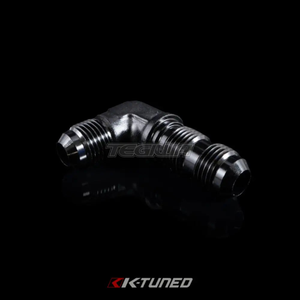 K-Tuned 4AN Bulkhead Fitting 90 Degree Hoses & Fittings