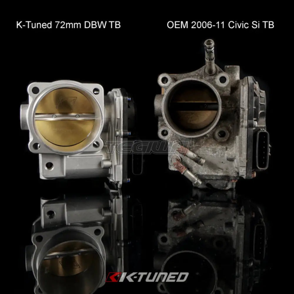 K-Tuned 72mm Drive By Wire Throttle Body Throttle Bodies