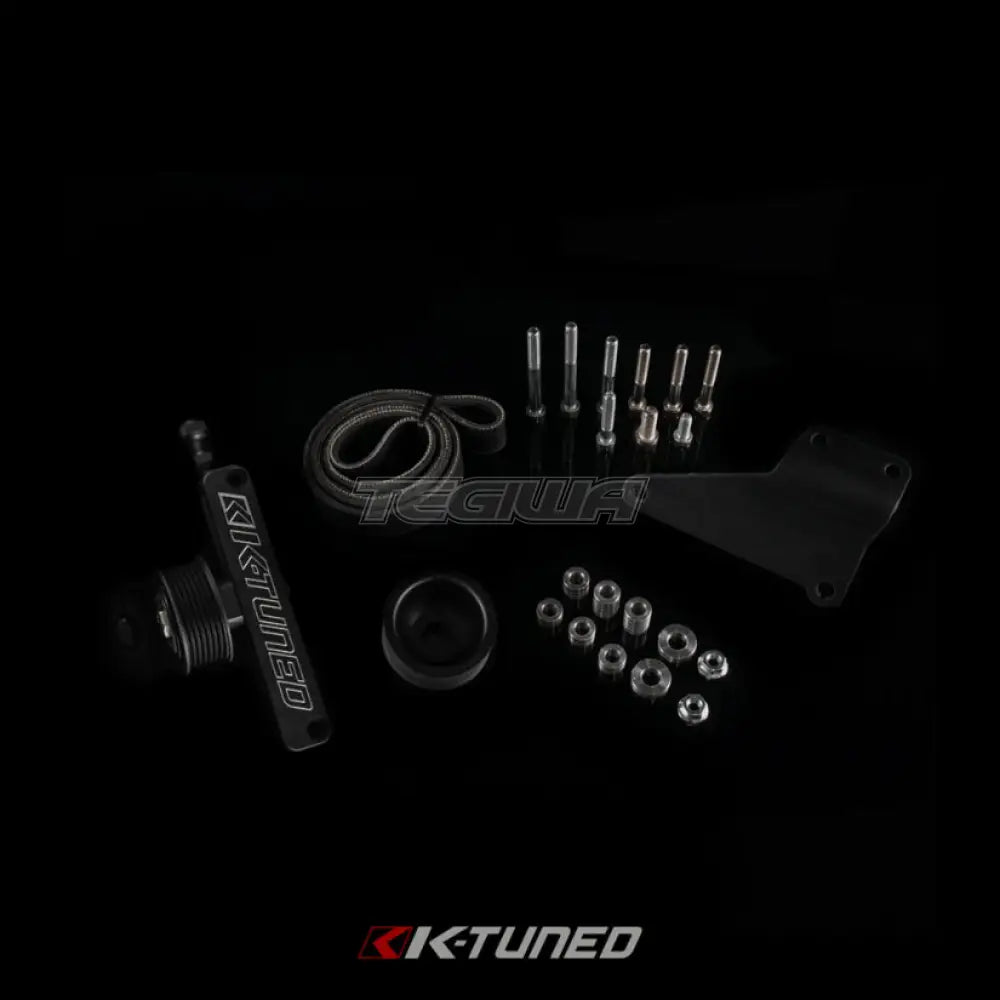 K-Tuned A/C and P/S Eliminator Pulley Kit Universal Honda K20 K24 Misc & Auxilliary
