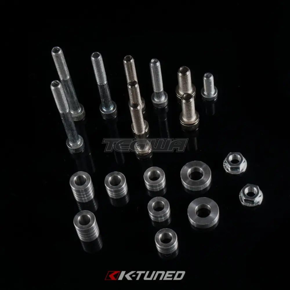 K-Tuned A/C and P/S Eliminator Pulley Kit Universal Honda K20 K24 Misc & Auxilliary