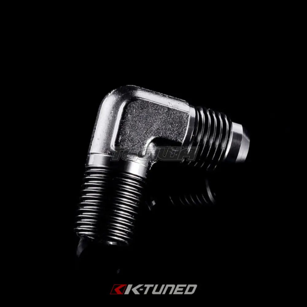 K-Tuned AN to NPT Adapter 12AN to 3/4NPT / 90 Degrees Fittings