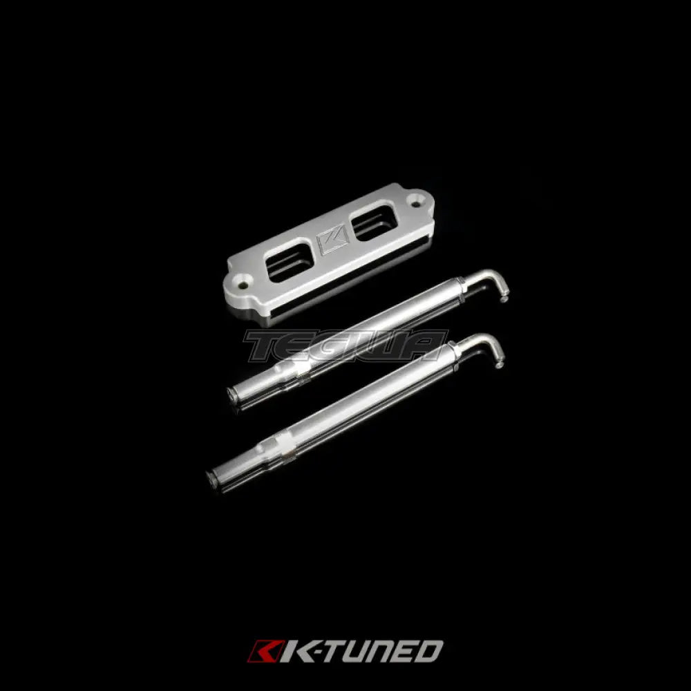 K-Tuned Battery Tie Down Honda Civic EG EK Integra DC2 Silver Engine Bay