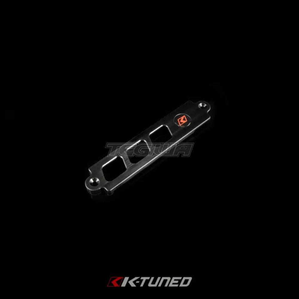 K-Tuned Battery Tie Down Honda Integra DC5 Black Engine Bay