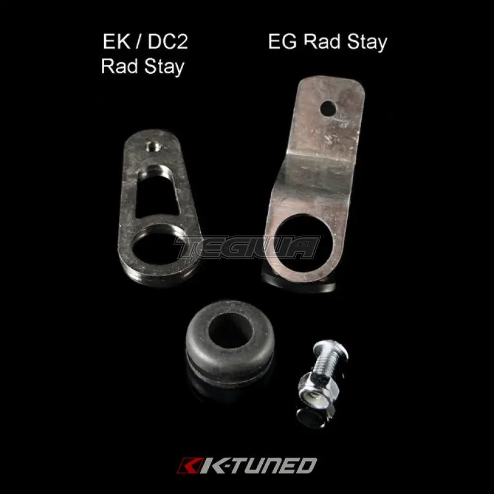 K-Tuned Bolt-On Rad Bracket Kit Half Radiator Radiators