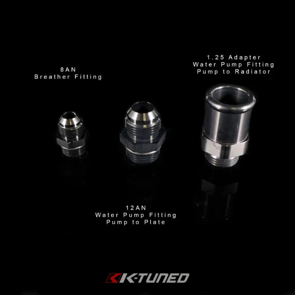 K-Tuned Complete B-Series Alternator Water Plate Kit With Electric Water Pump Misc & Auxilliary