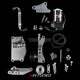 K-Tuned Complete K-Series Alternator Water Plate Kit With Electric Water Pump With Water pump mount bracket and pre
