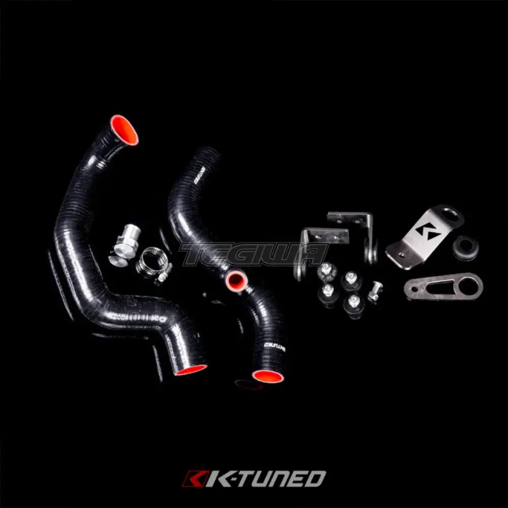 K-Tuned Driver Side Rad Hose Kit K-Swap Yes add Bolt-On Radiator Brackets / K20 Head Hose Kits