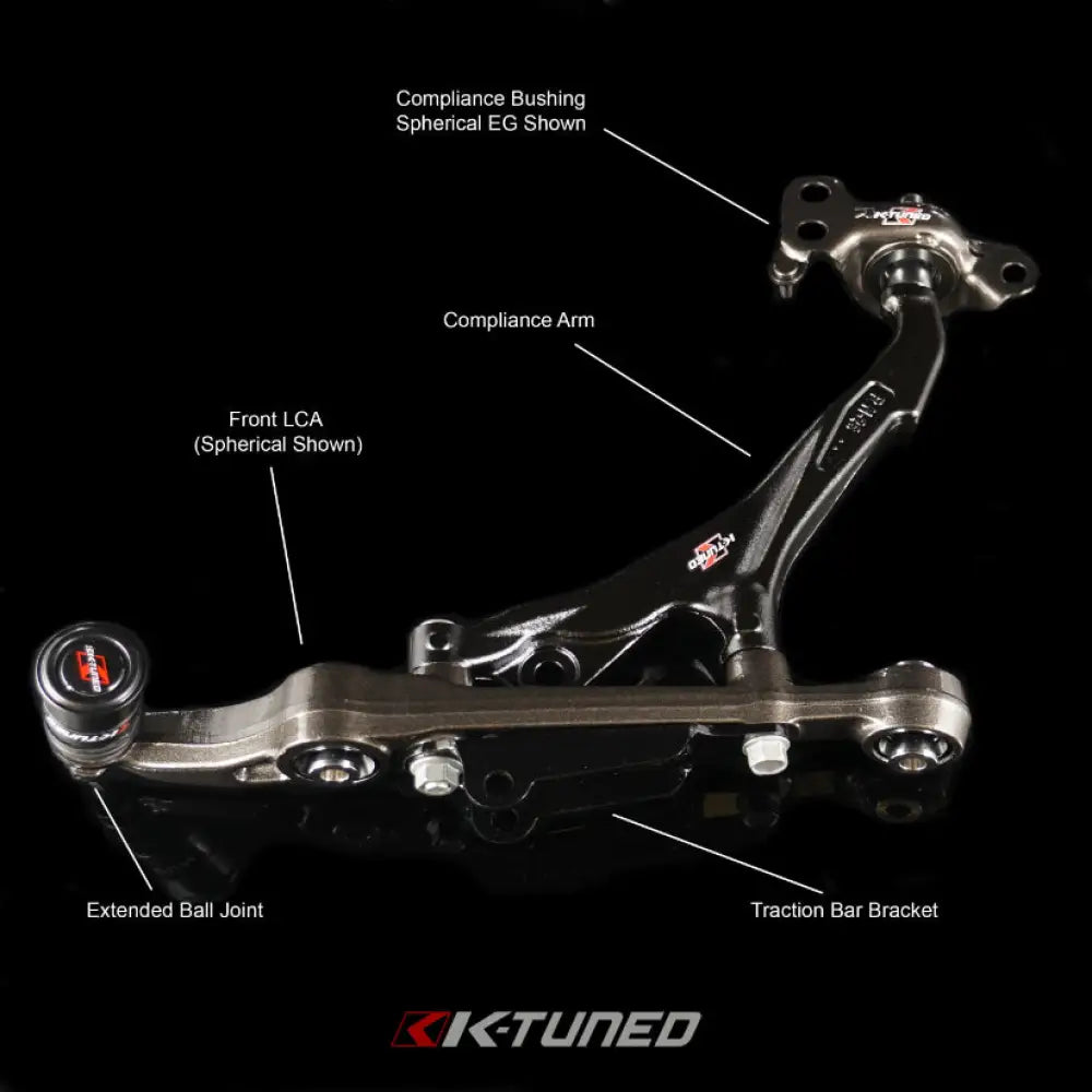 K-Tuned Front Lower Control Arms LCA Honda Civic EK (Not Si/SiR) Camber & Control Arms