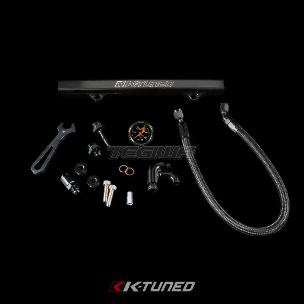 K-Tuned Fuel Line and Optional Fuel Rail Honda Civic EP3 Integra DC5 Type-R Center Feed (Tucked Line) - Yes add center
