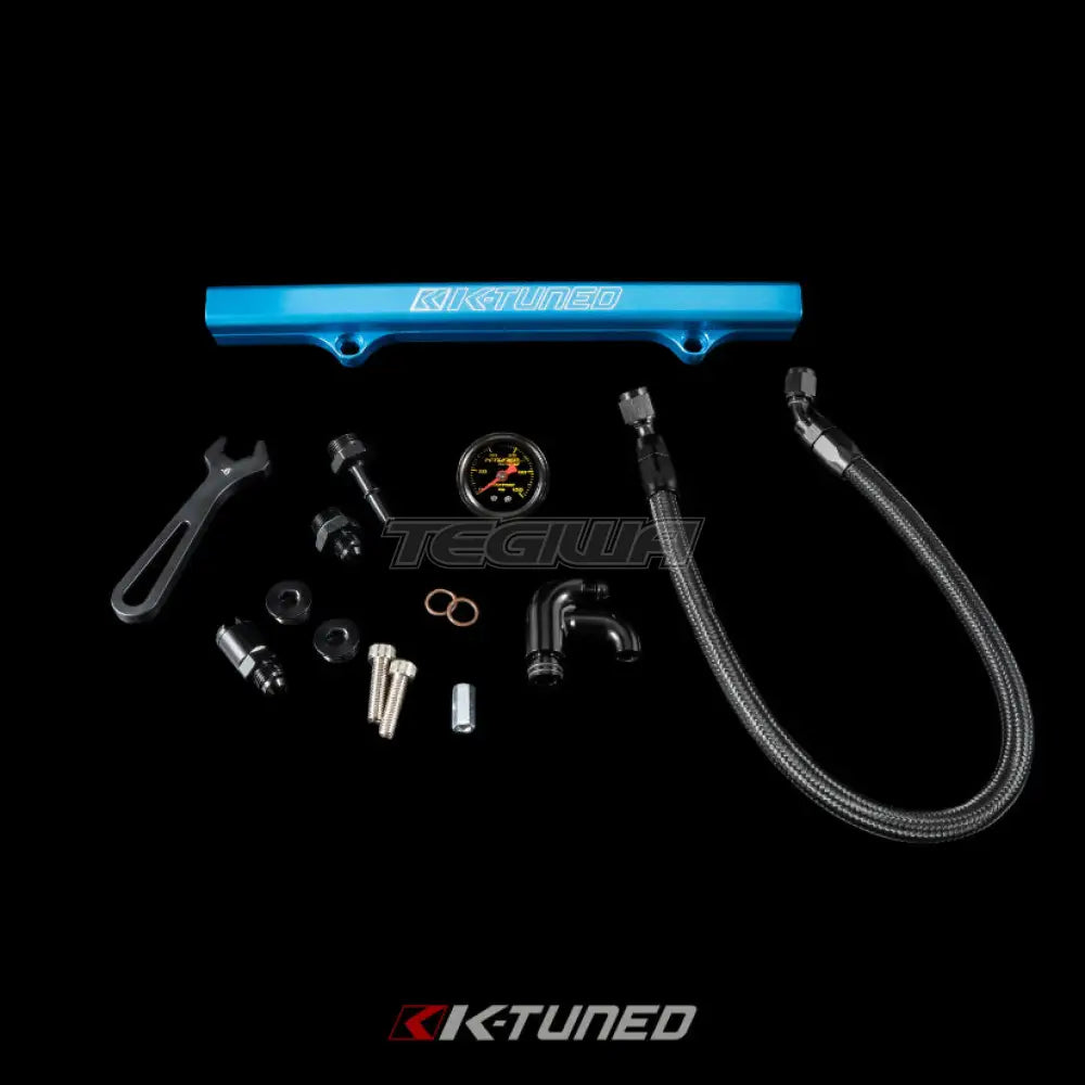 K-Tuned Fuel Line and Optional Fuel Rail Honda Civic EP3 Integra DC5 Type-R Center Feed (Tucked Line) - Yes add center