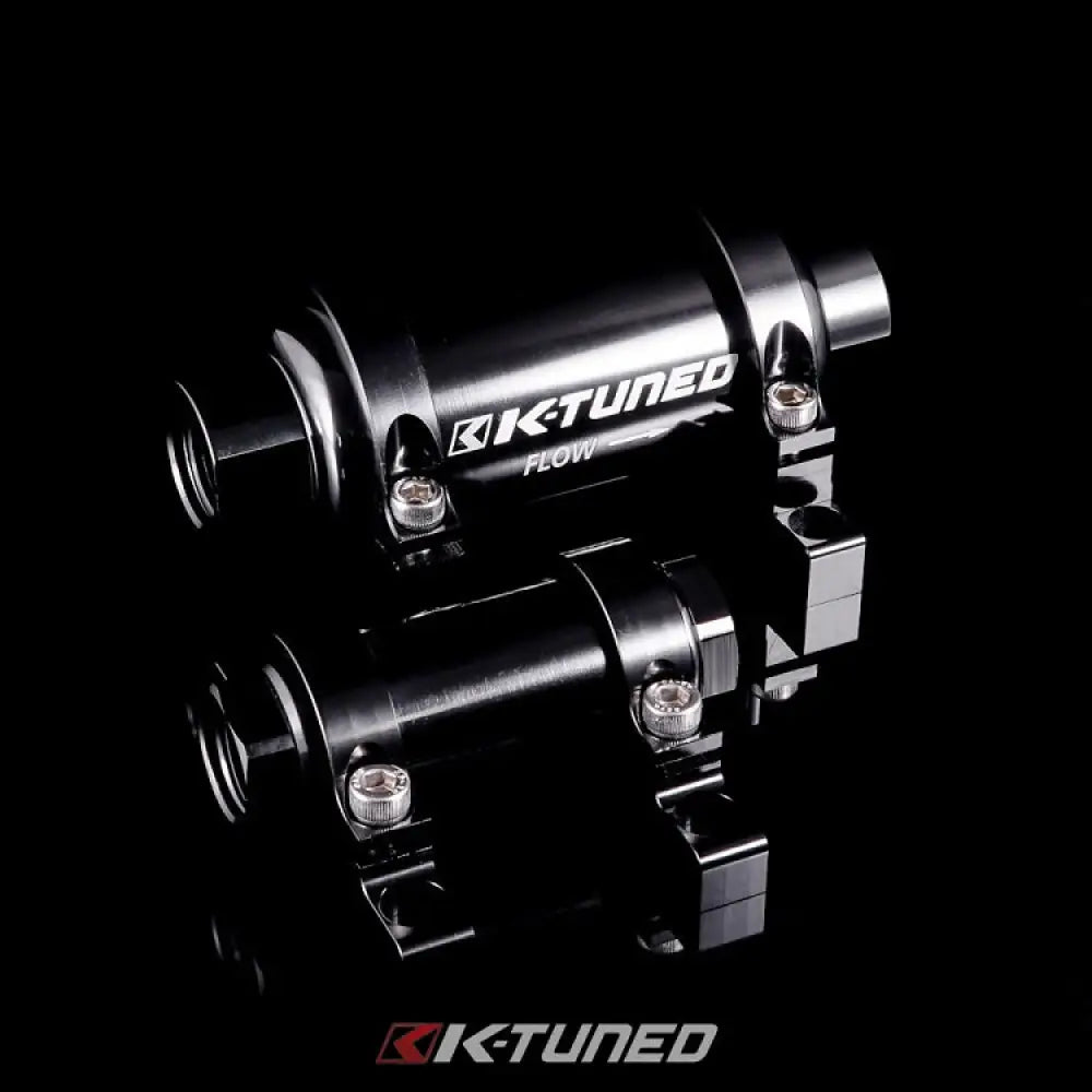 K-Tuned High-Flow Fuel Filter Mounting Bracket Hoses & Fittings