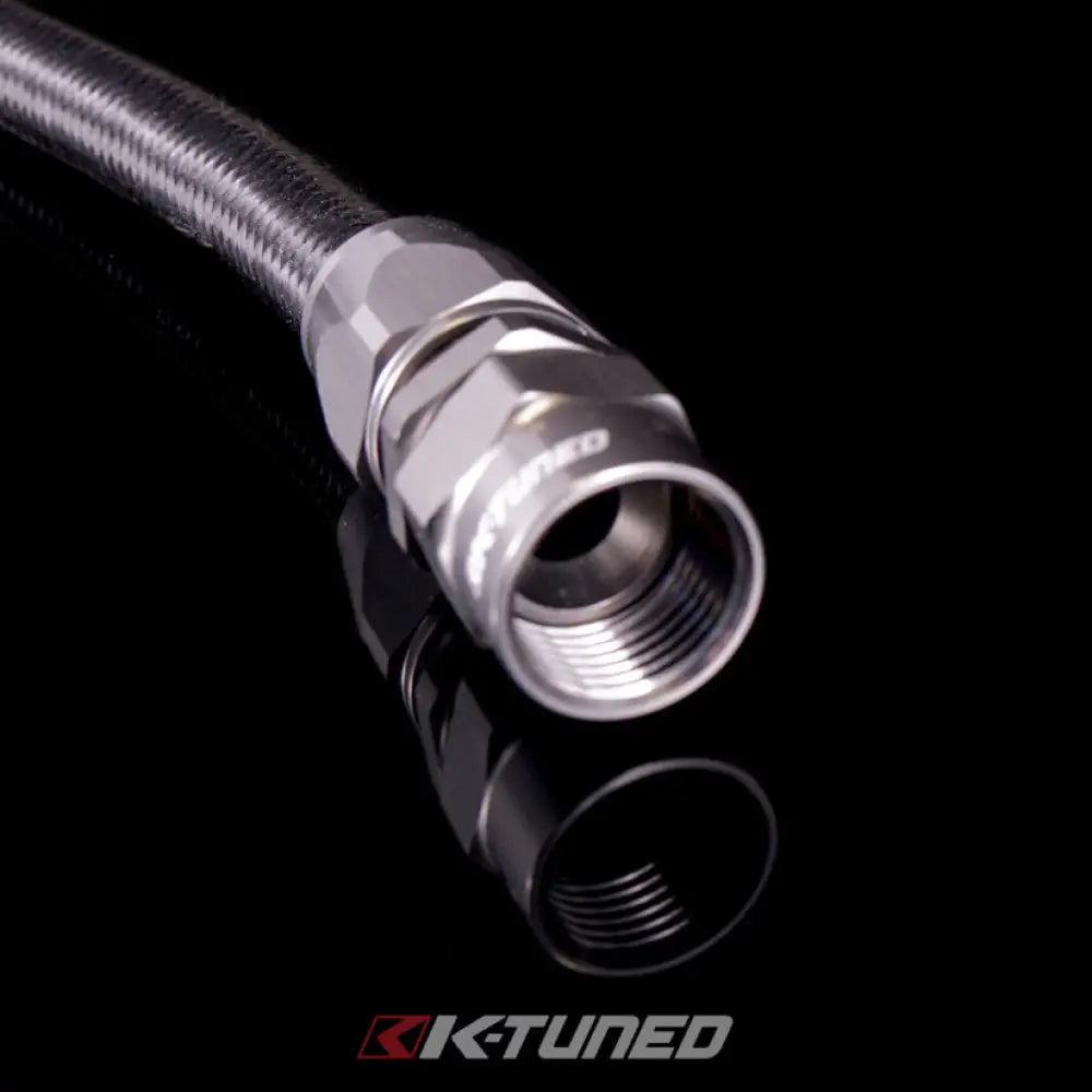K-Tuned High Pressure PTFE Black Braided AN Hose Hoses & Fittings