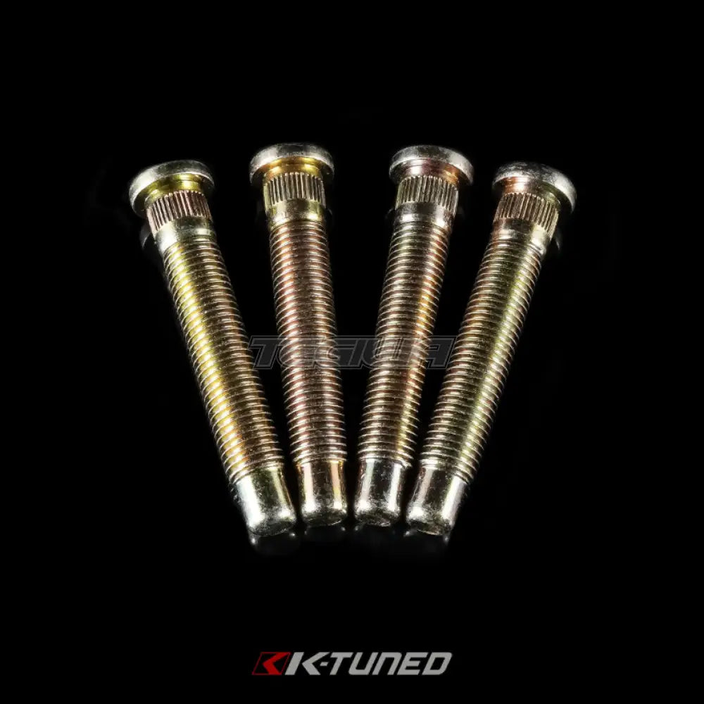 K-Tuned M12 Extended Wheel Studs 4 Pack Wheel Nuts & Studs