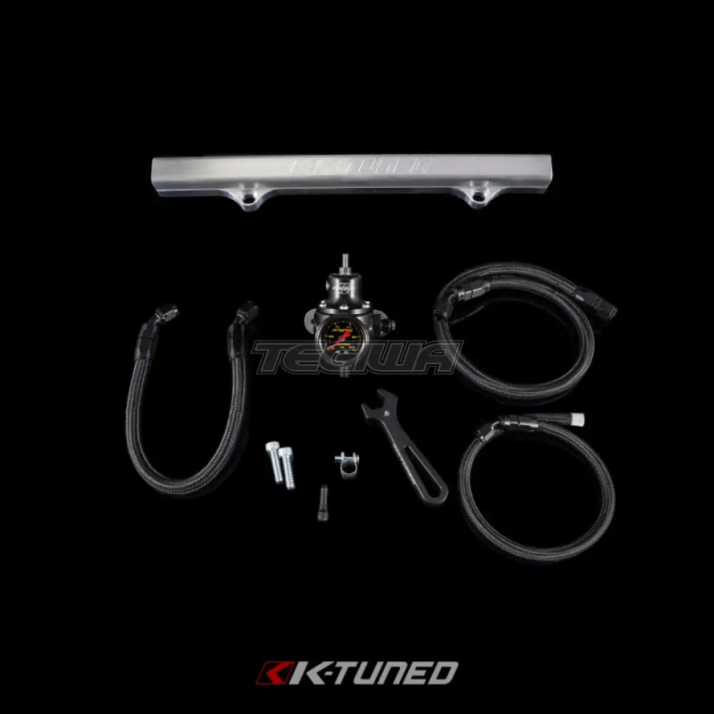 K-Tuned OEM Style Fuel System For K-Swapped Cars Brushed Fuel Rail Fuel Rails