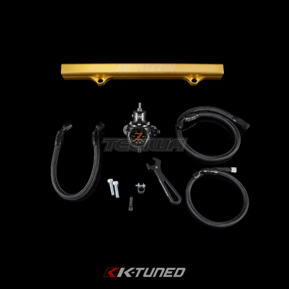 K-Tuned OEM Style Fuel System For K-Swapped Cars Gold Fuel Rail Fuel Rails