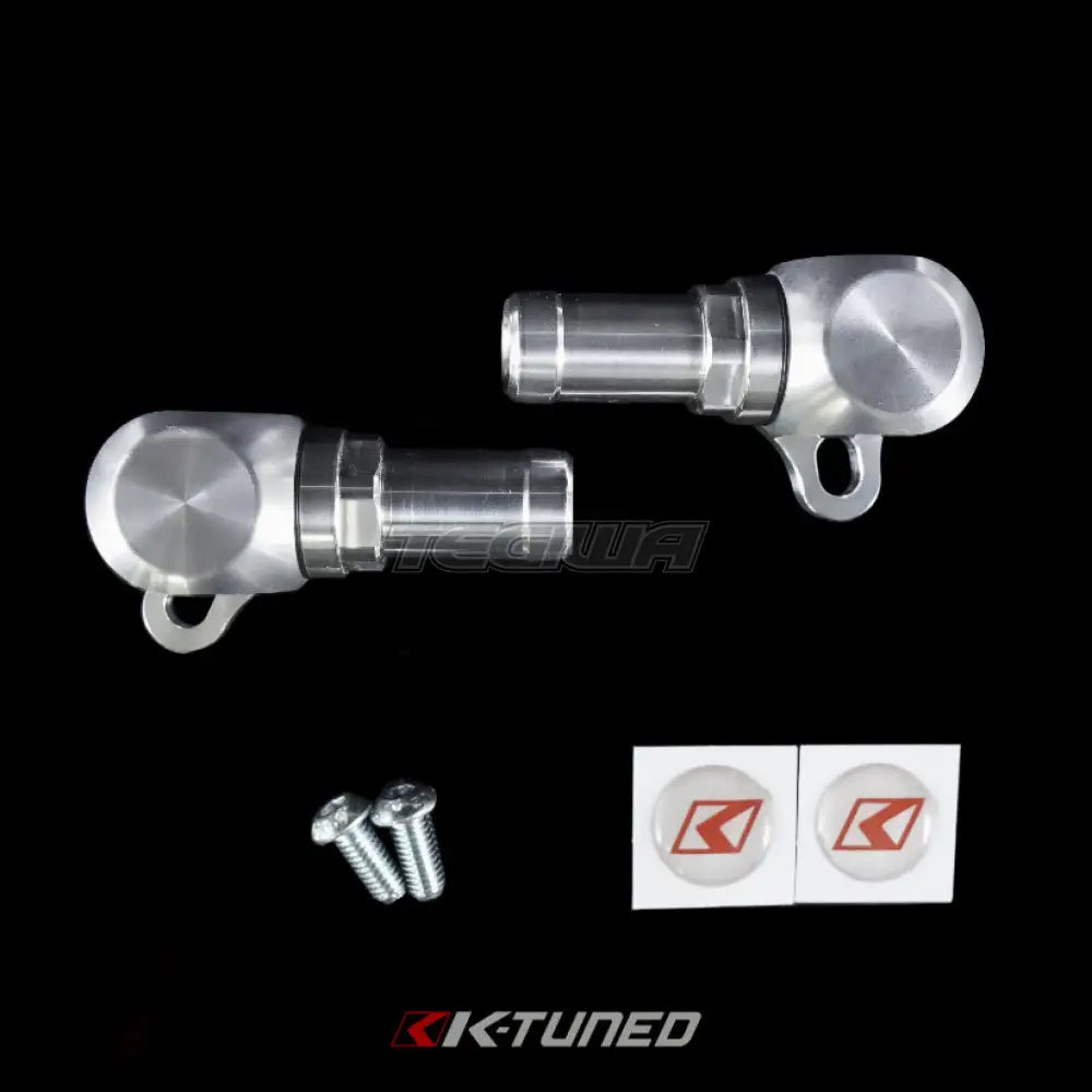 K-Tuned Oil Cooler Fittings (Side And Rear) with Hose End Oil Coolers