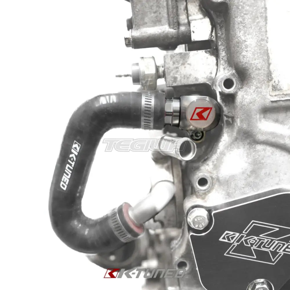 K-Tuned Oil Cooler Fittings (Side And Rear) with Hose End Oil Coolers