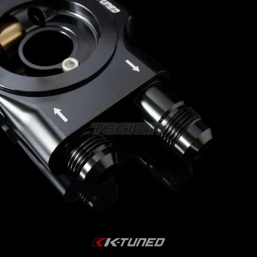 K-Tuned Oil Cooling Sandwich Adapter Plate Fittings