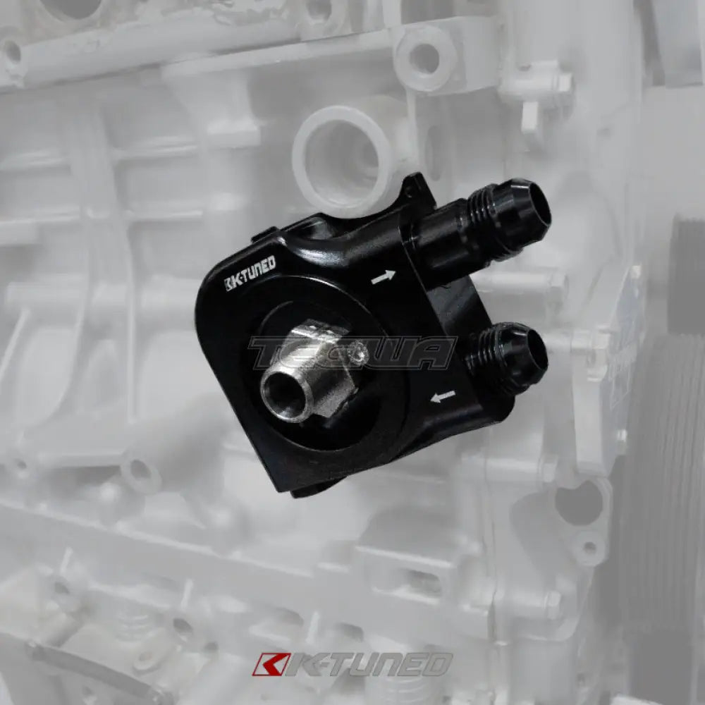 K-Tuned Oil Cooling Sandwich Adapter Plate Fittings
