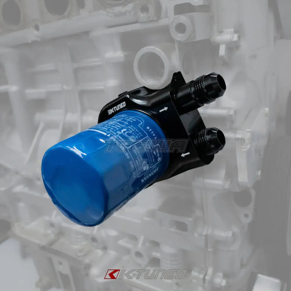 K-Tuned Oil Cooling Sandwich Adapter Plate Fittings