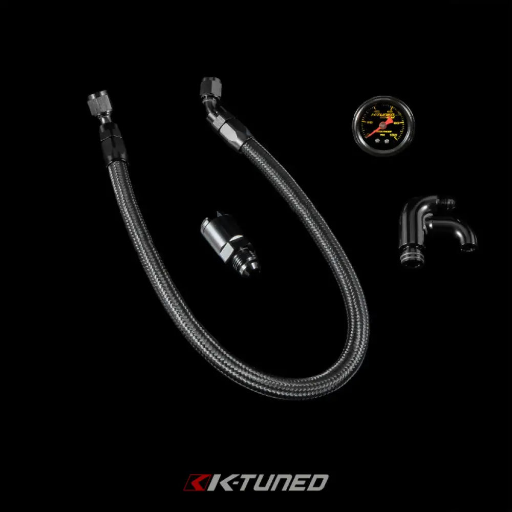K-Tuned K Series Side Feed Fuel Line Kit Honda Civic Si 12-15 with Stock Manifold Fuel Rails