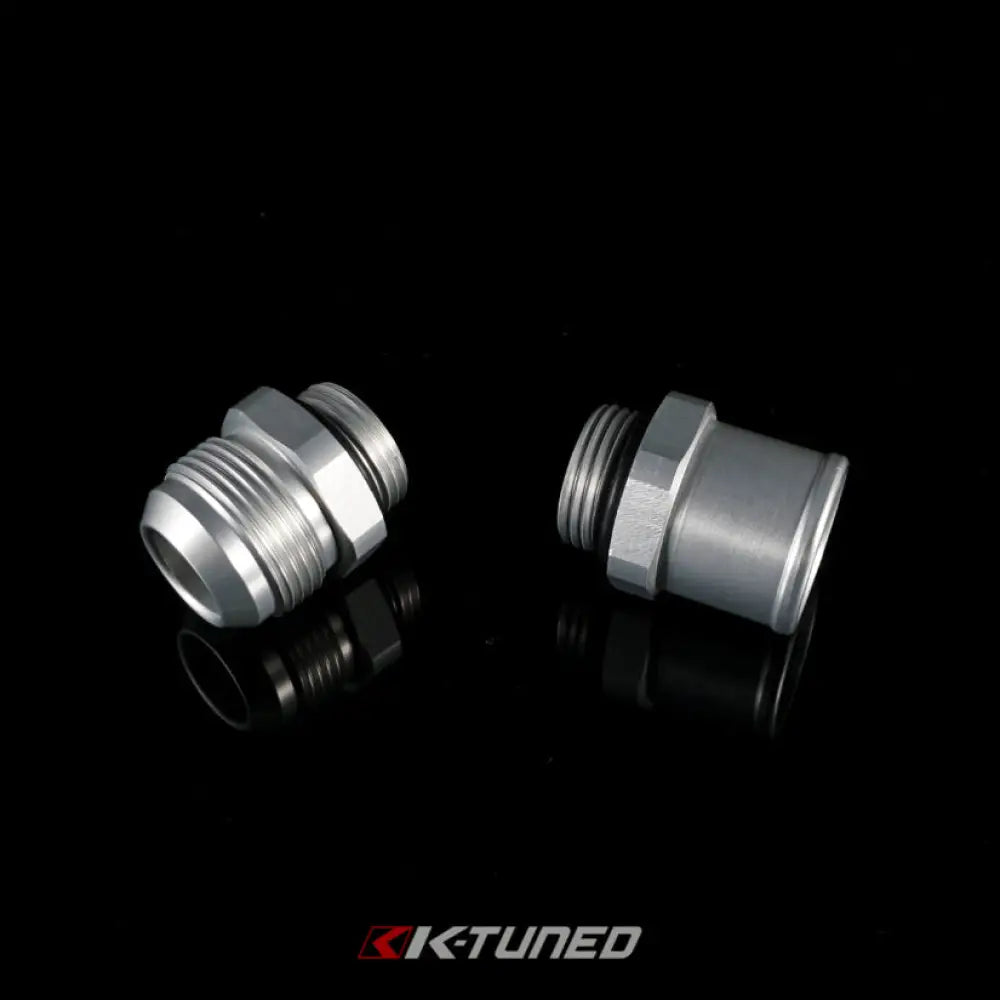 K-Tuned Silver AN to ORB (O-Ring) Fitting Hoses & Fittings