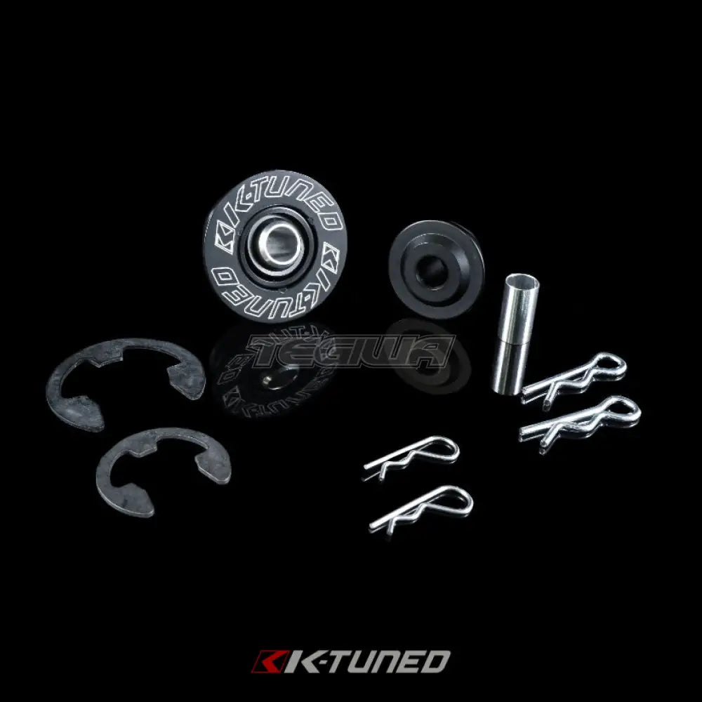K-Tuned Spherical Shifter Cable Bushing Honda Accord 03-07 Anodized Black Short Shifters & Bushes