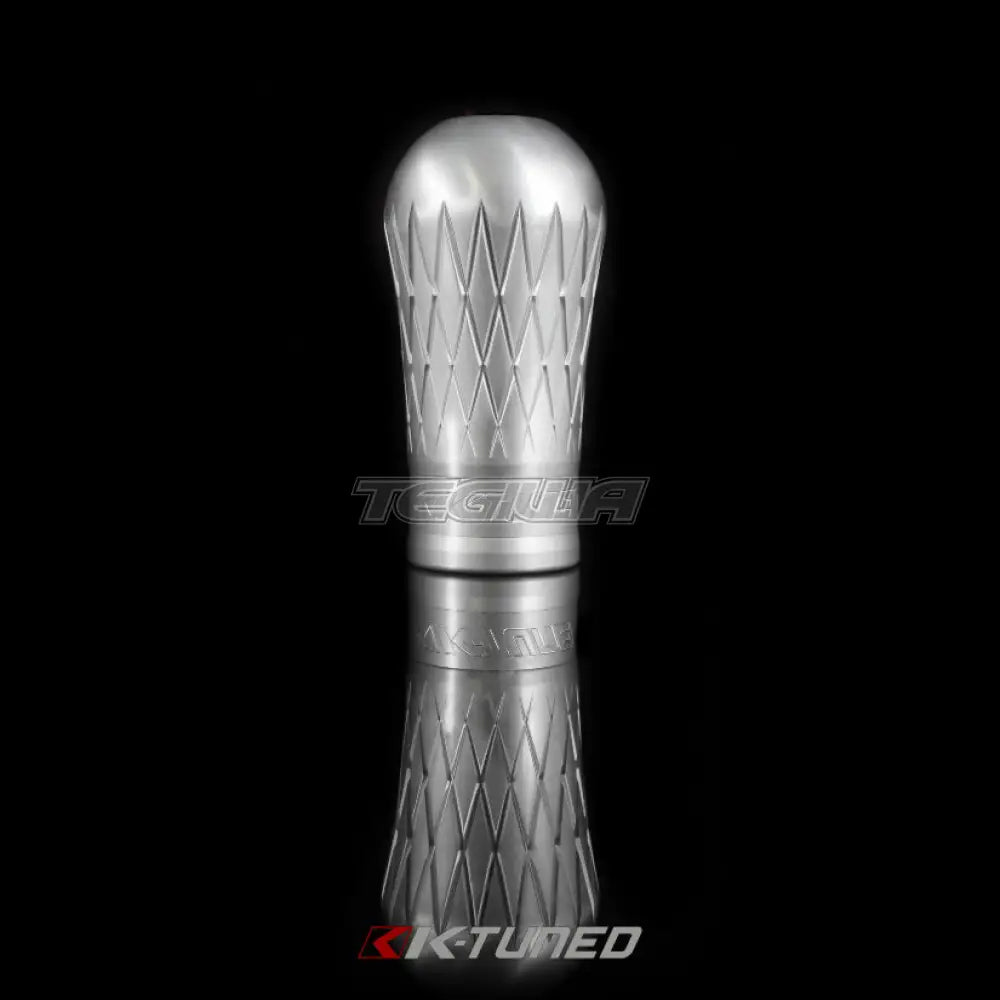 K-Tuned Tear Drop Shift Knob Silver Gear Knobs