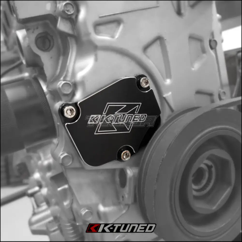 K-Tuned Tensioner Cover Anodized Black Limited Edition Misc & Auxilliary