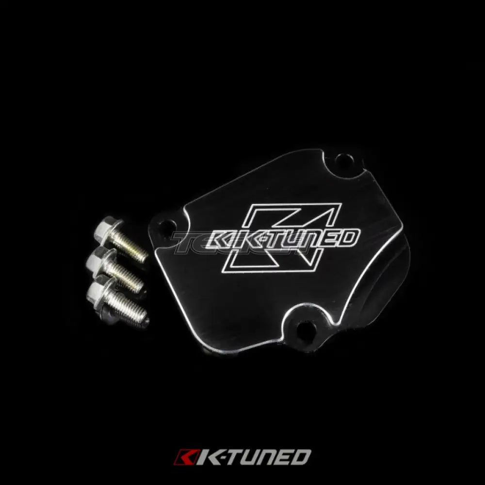 K-Tuned Tensioner Cover Anodized Black Limited Edition Misc & Auxilliary