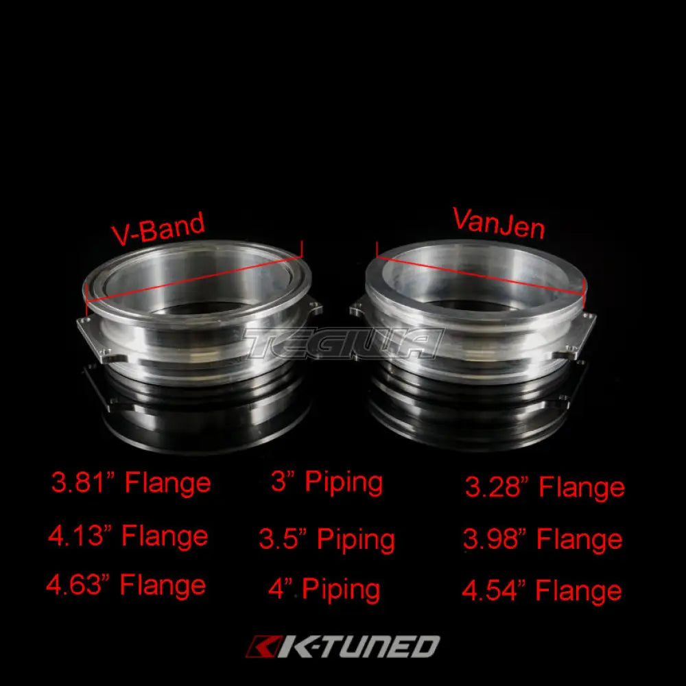 K-Tuned Throttle Body Inlets 90mm Throttle Body 3.5 V-Band Inlet Throttle Bodies