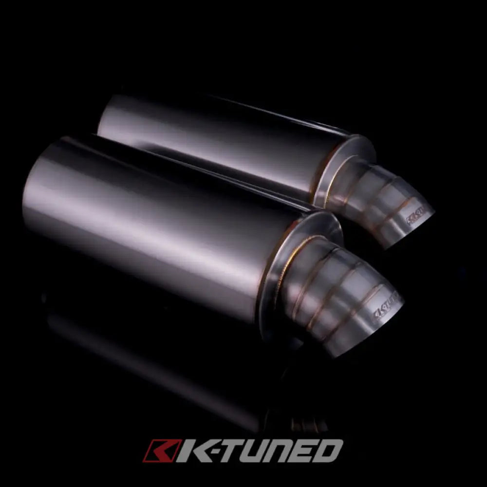 K-Tuned Universal Turndown Backbox Exhaust Systems