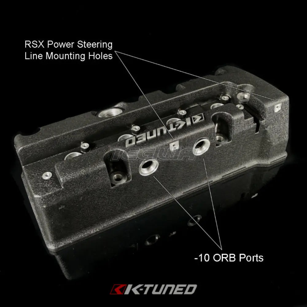 K-Tuned Vented Valve Cover Honda K-Series Wrinkle Red (Not Type-R Red) Cams & Valvetrain