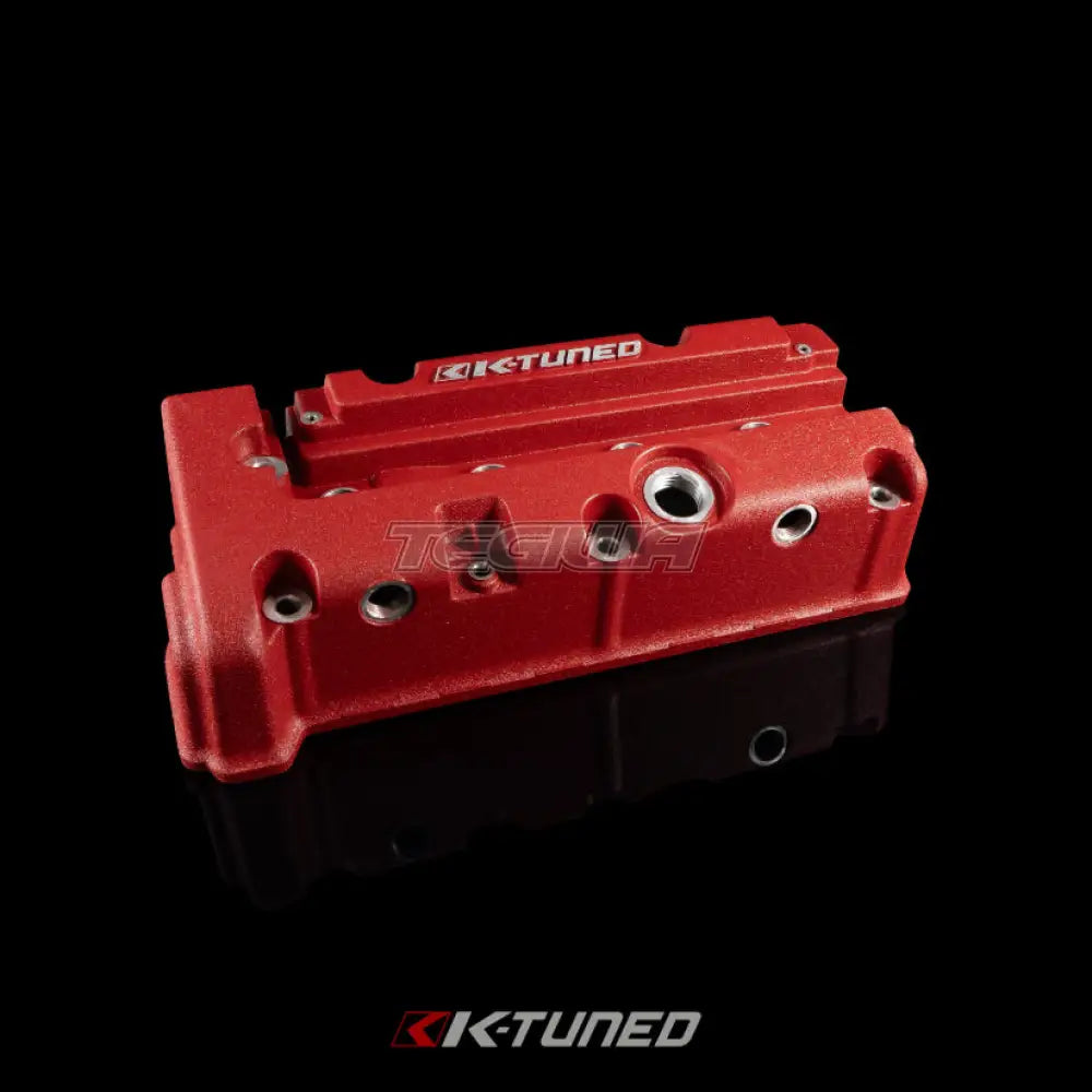 K-Tuned Vented Valve Cover Honda K-Series Wrinkle Red (Not Type-R Red) Cams & Valvetrain