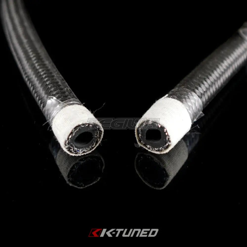 K-Tuned White Clean Cut Tape Hoses & Fittings