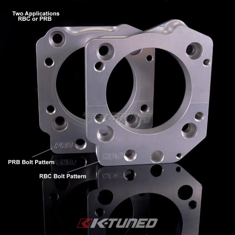 K-Tuned ZDX Throttle Body Adapter RBC/RRC Bolt Pattern Throttle Bodies